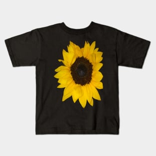 Single sunflowers close up - summertime Kids T-Shirt